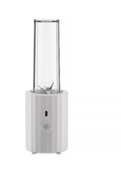 Genel Markalar Beyaz 550 ml Plisse Smoothie Blender ile sağlıklı içecekler hazırlayın