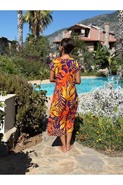 Punta Otantik Pss12219 Viscose Magic Dress