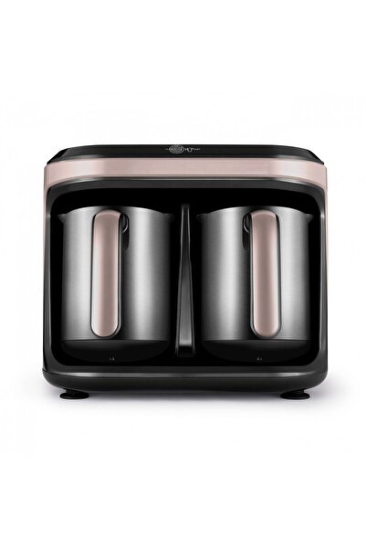 Karaca Aroma Hatır Hüp Düet Çelik Cezveli İkili Türk Kahve Makinesi Rosegold ...