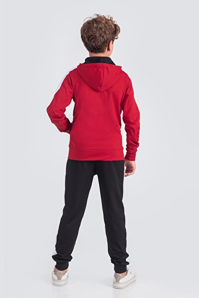 Pina Kids Unisex Hooded Fabric Tracksuit Set Potential Esf2574