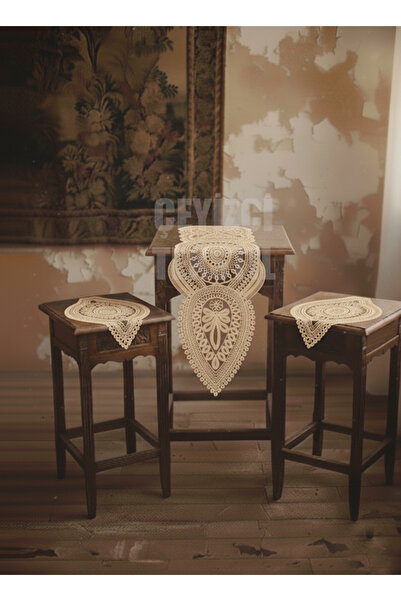 Çt Çeyizci Tekstil 3-х секційний комплект журнальних столиків для вітальні