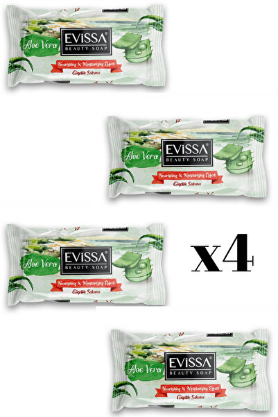 Evissa Promo 4x bucati sapun solid Evissa, Aloe Vera, 100 gr