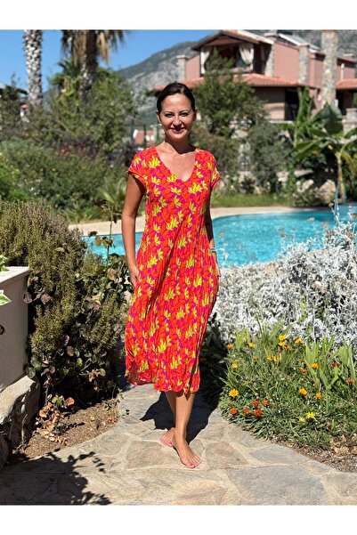 Punta Otantik PSS12282 فستان فيسكوز سحري