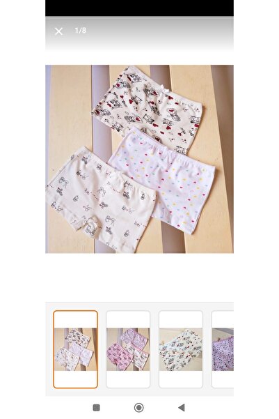 Ceylanoğlu ملابس داخلية للفتيات مكونة من 6 قطع