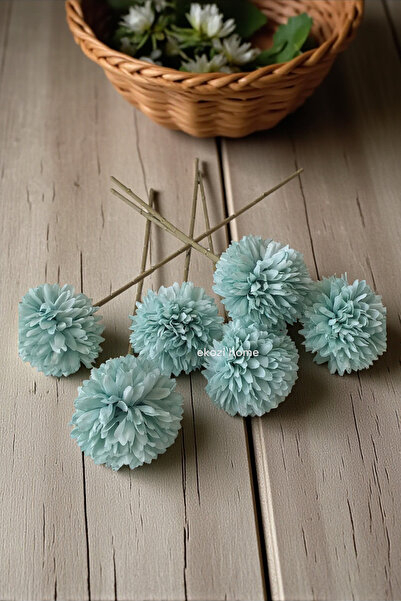 Ekozi Home Yapay Çiçek Kasımpatı Demeti 6'lı Krizantem