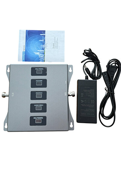 Store 5 Band set 5 Bant Gsm Sinyal Güçlendirici Şebeke Telefon Internet Yükseltici 800 900 1800 2100 2600