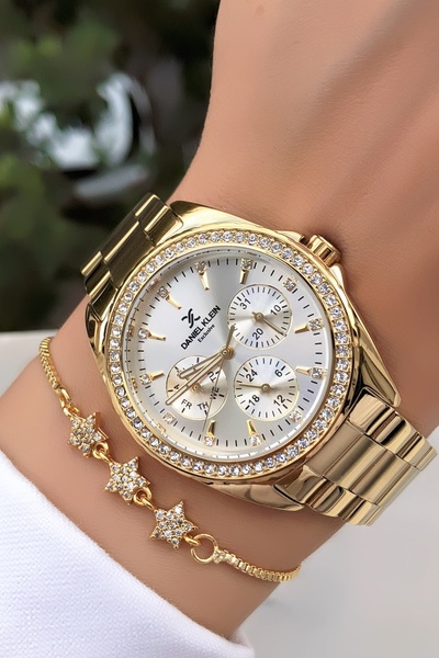 Daniel Klein Marka Tüm Fonksiyonlar Çalışır Spor Saat Bileklik Hediyeli