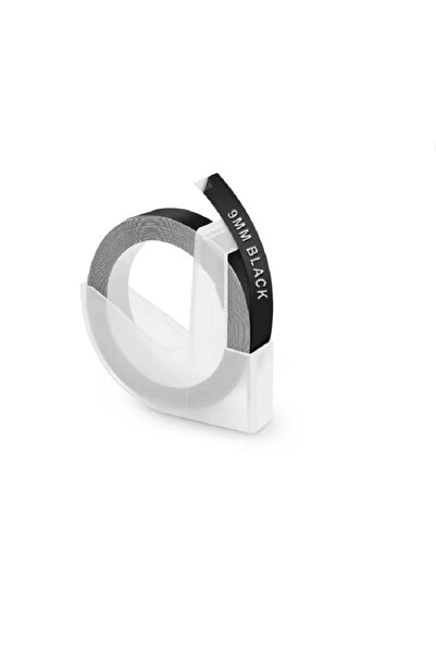 Motex 3d Kabartma Yapışkanlı Şerit Etiket Motex_e-101 - Dymo_junior Omega ( 9...