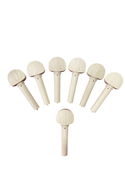 felix music house saz burgusu - ak gürgen - takım(7adet)-7.35 traşlanmış ölçü