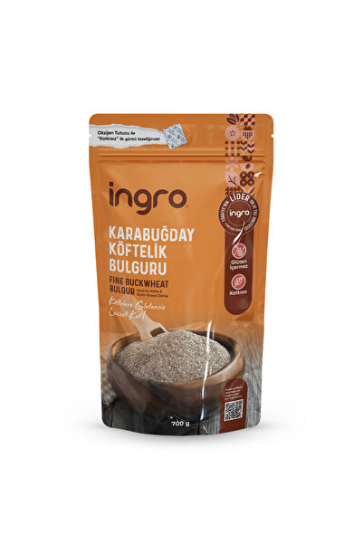 İngro Glutensiz Karabuğday Köftelik Bulguru 700 G