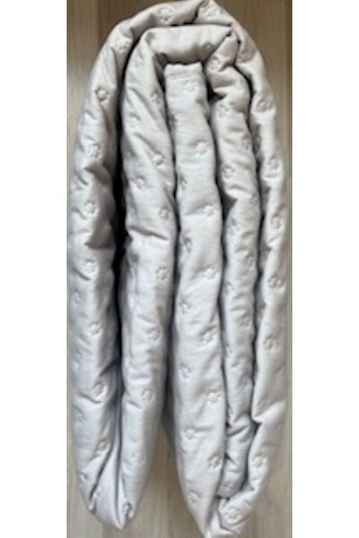 GENÇEV HOME COLLECTİONS Multi-Purpose Plain Pique Single Size 160X220 Stone * Bedspread