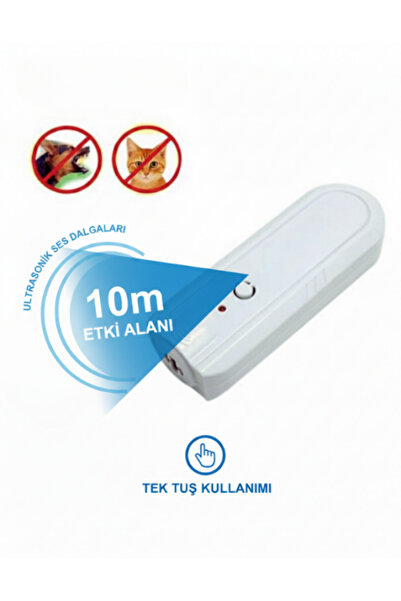 yusa stores Saldırgan Köpek Kedi Ultrasonik Savar 10 Metre Etkili Uyarıcı
