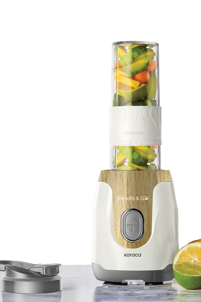 Karaca Blendfit Go Personal Kişisel Smoothie Blender Wood Craft