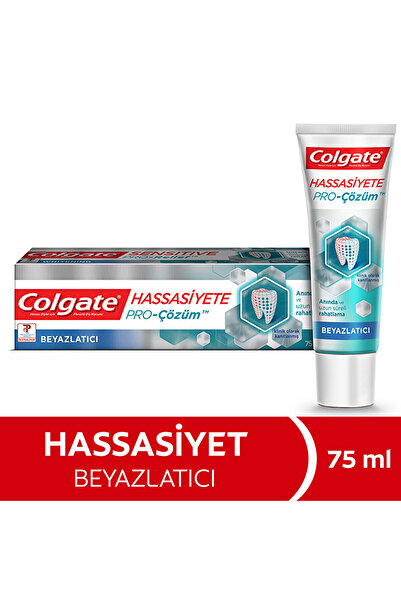 Colgate Hassasiyete Pro-Çözüm Beyazlatıcı Diş Macunu 75 ml