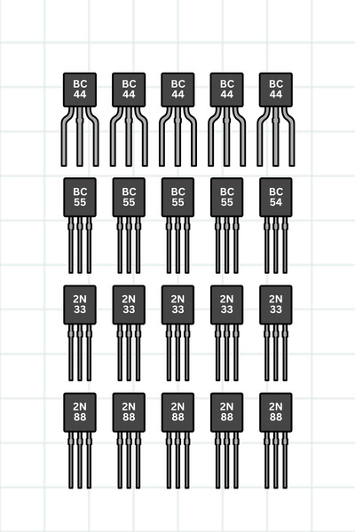 elektrik Transistör Seti