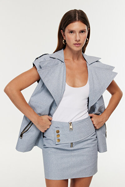 ASH.DESIGN Aura Deri Etek