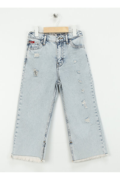 Lee Cooper MALDIVES ACID BLUE بنطال دينم للأطفال باللون الأزرق الفاتح 242 LCG...