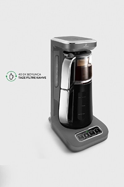 Karaca Robotea Pro 4 in 1 Konuşan Çay Makinesi Space Gray