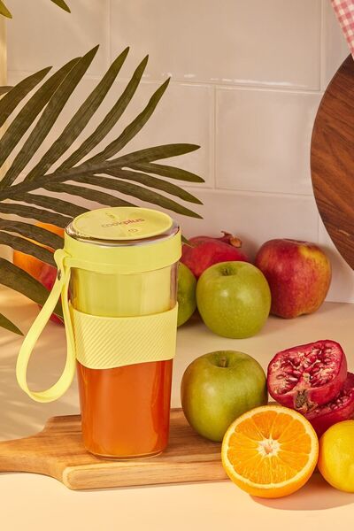 Cookplus Lemon Grass Taşınabilir Şarjlı Smoothie Blender