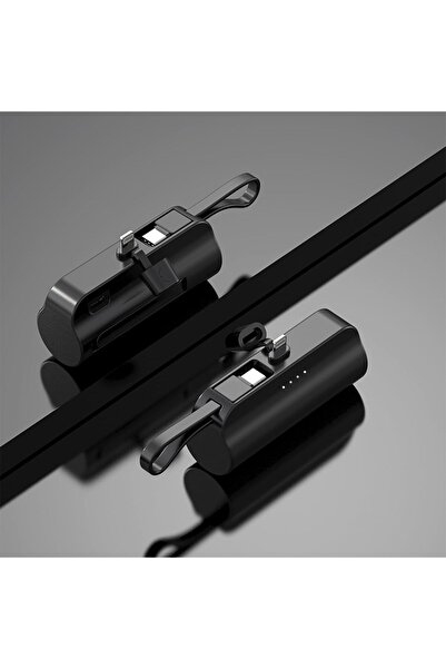 fulina Portable Power Bank, 5000mAh Portable Dual Port Charger with Neck Strap and Phone Stand, Suitable fo