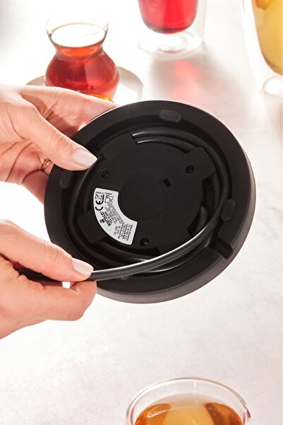 Karaca Tea Glass 2 In 1 Steel Tea Machine And Kettle Ocean Wave