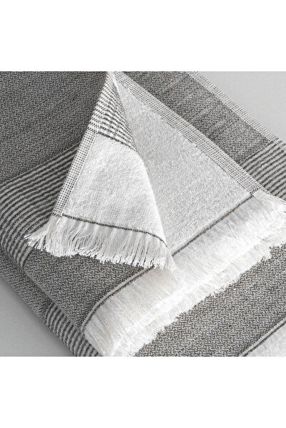 Ecocotton Hasna 3-х предметний набір рушників 100% органічна бавовна, льон, антрацит