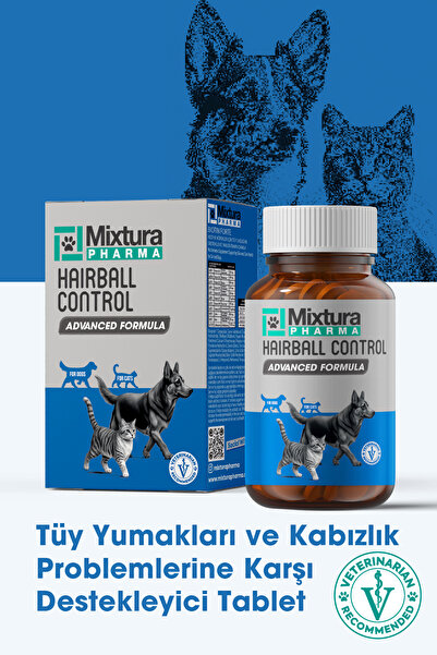 Mixtura Pharma Hairball Control Kedi ve Köpek Tüy Yumağı Oluşumuve Kabızlığı ...
