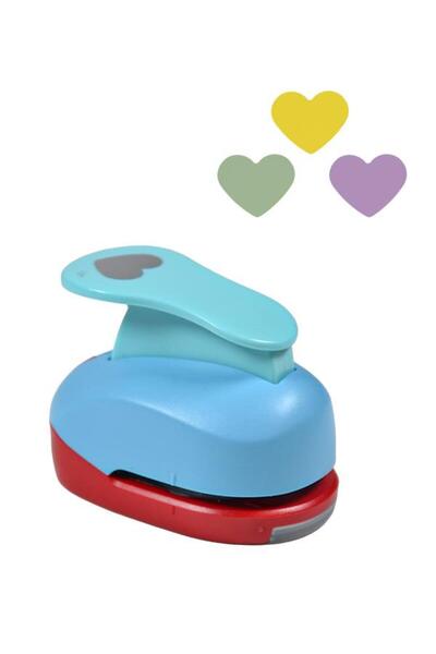 kamei Şekilli Delgeç Kalp 3.8 cm KM8815