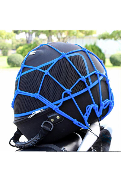 Streak Motosiklet Bisiklet Bağlama Filesi Kask Eşya Kancalı Bagaj Tutucu Elas...