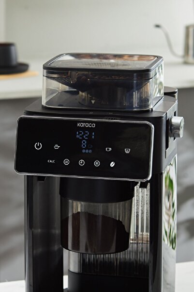 Karaca Coffee Artisan 01 - Filter Coffee Machine with Grinder and Grinder