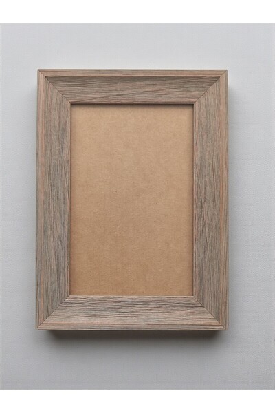 Ahsen resim çerçeve Wooden Look 3-Piece Photo Frame Set with Glass 10X15