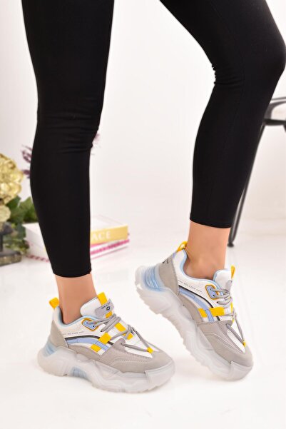 MODAONN Ženska specijalna obuća Elastično Visok đon sportske cipele Patike