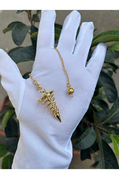 Asya Gems Pirinç Pandül Sarkaç Spiral Şeklinde