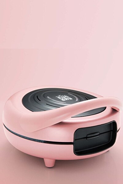 Karaca Funday Pink Waffle Maker with Removable Plate 1000W