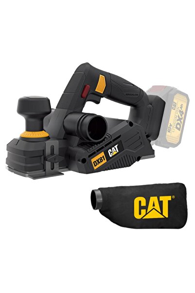 Cat DX81B 18Volt 82mm Çift Bıçaklı Kömürsüz Profesyonel Planya (Akü Dahil Değildir)