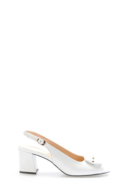 FAST STEP Hakiki Deri Kadın Kalın Topuklu Ayakkabı 215ZA2520