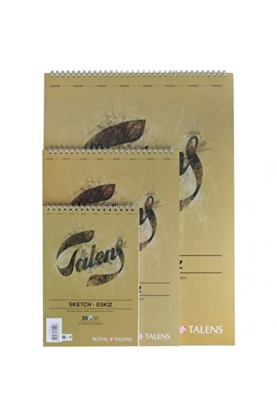 Talens SKETCH-ESKİZ 50 YAPRAK 21x29.7 90 g/m DEFTER