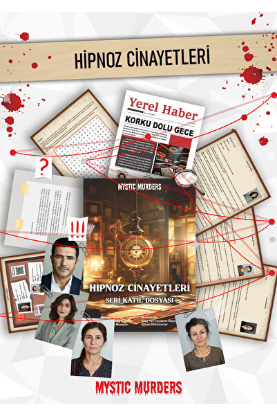 Mystic Murders لعبة القتل بالتنويم المغناطيسي - لعبة المباحث - لعبة العثور عل...