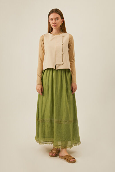 ZÜLAYS Kruvaze Yelek Taş