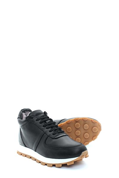 FAST STEP Hakiki Deri Kürklü Erkek Klasik Bot 154KMA1708