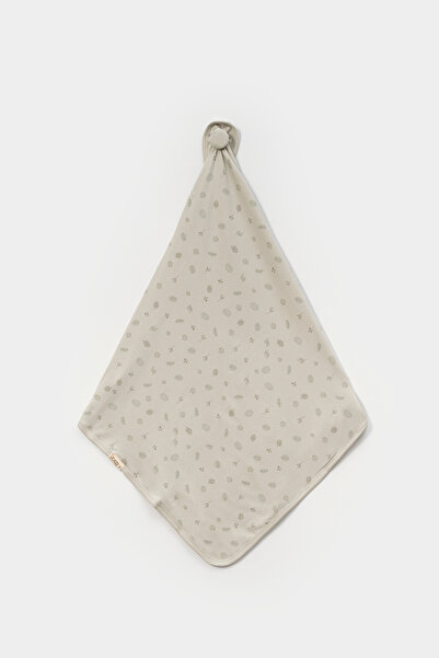 Belemir Kids 100% Cotton Double Layer Interlock Baby Blanket 75X80 cm