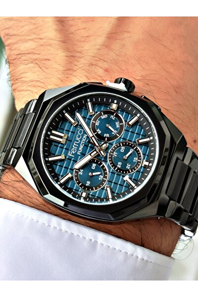 Ferrucci Function FCF13831FM.05 Çelik Kordon Erkek Kol Saati