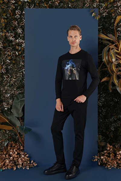 Efor TS 861 Siyah Spor T-Shirt