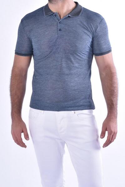 Efor TS 814 Slim Fit Lacivert Spor T-Shirt