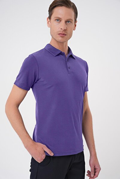Efor TS 879 Slim Fit Mor Spor T-Shirt