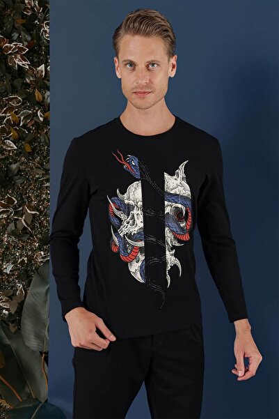 Efor TS 865 Siyah Spor T-Shirt