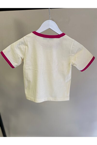 Markasız ucuz Girl's T-Shirt & Skirt (Rabbit Printed)