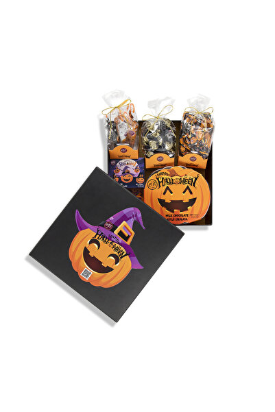 Elit Çikolata Halloween Kutu Çikolata Ve Şeker 5'li Set Glutensiz