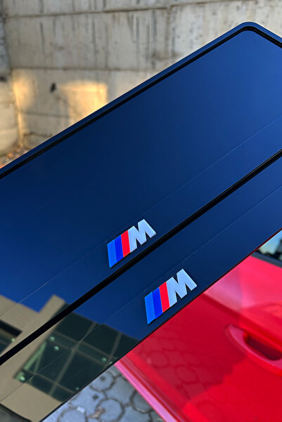 Pleksimanya BMW M Logolu Uyumlu Ful Pleksi Plakalık