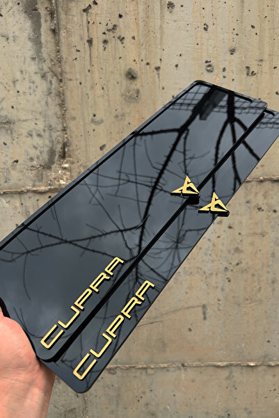 Pleksimanya CUPRA Bronz Ful Pleksi Plakalık (Çift)